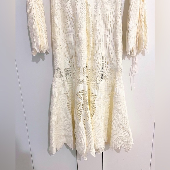 New Jonathan Simkhai Guipure Lace Gown - Picture 11 of 13